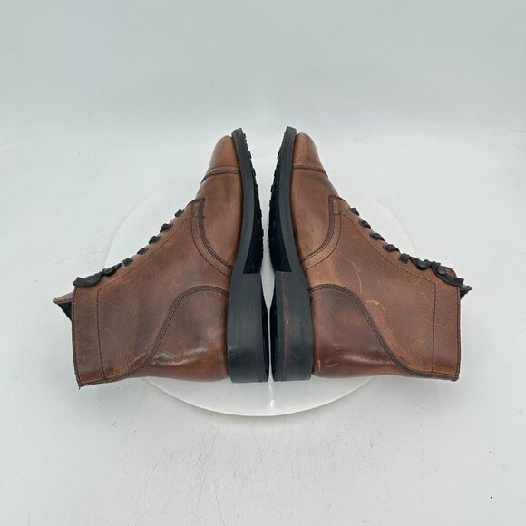 Thursday Boot Co Captain Women Size 8.5 Brown Natural Leather Cap Toe Shoes - Picture 6 of 11